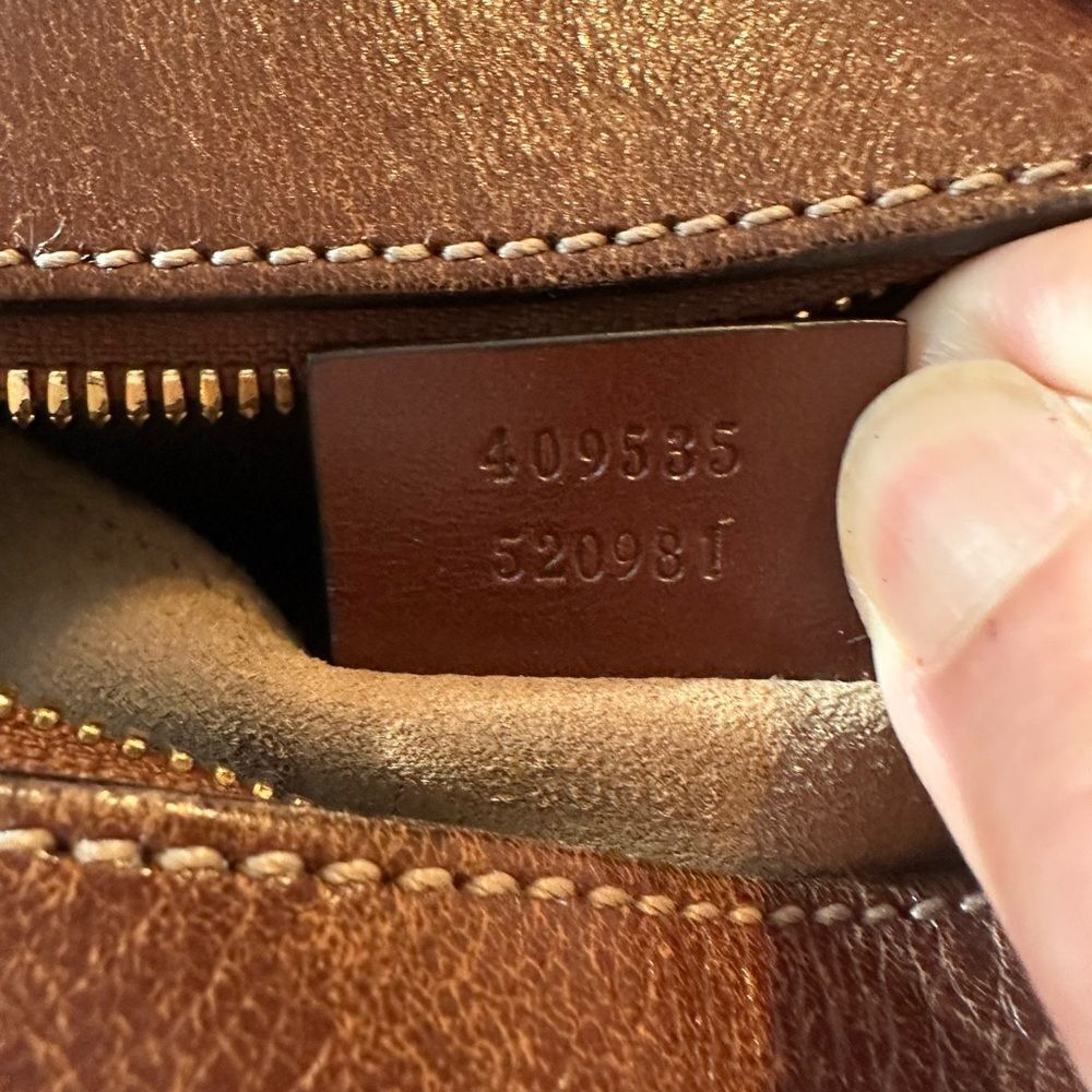GG Supreme Monogram Cuoio Toscano Mini Chain Shoulder Bag - Picture 10 of 15